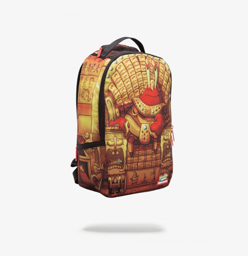 Sprayground Mr Krabs Pharoah Angle - Spongebob Mr. Krabs Pharoah, transparent png