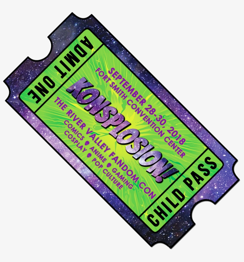 Konsplosion 2018 Child Friday Ticket - Parallel, transparent png