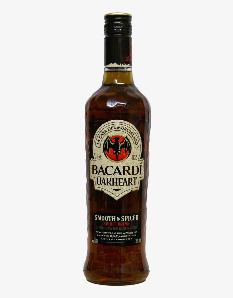 Bacardi Oakheart, transparent png