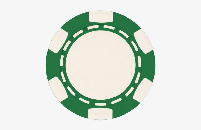 6 Stripe Composite Poker Chips - Green Poker Chips Clipart, transparent png