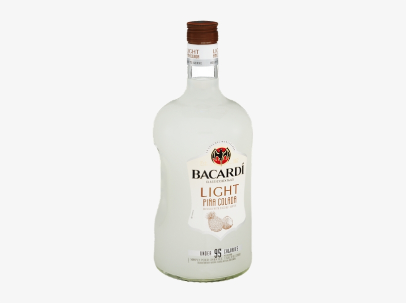 Bacardi Light Pina Colada Rum - 1.75 L Bottle, transparent png