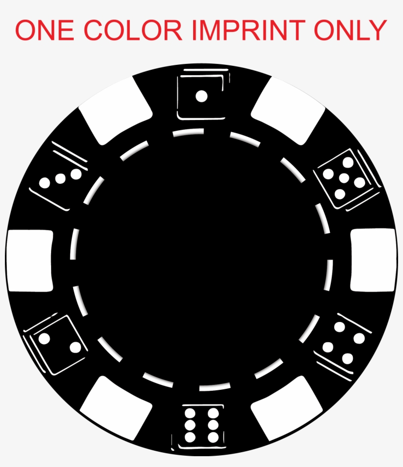 The Design Is Outside The Printing Area - Poker Chips Dice Red, transparent png