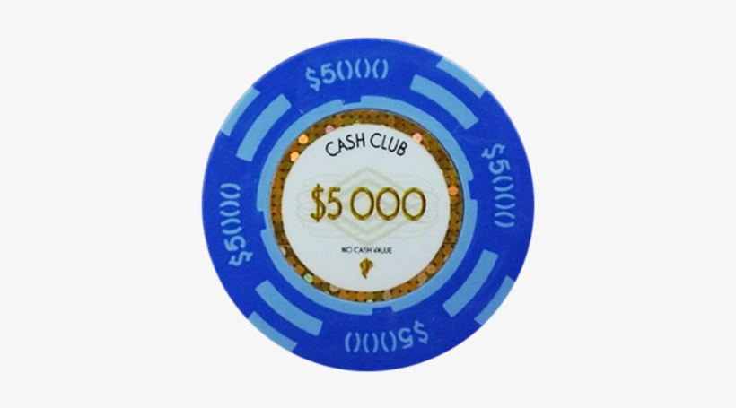 Picture Of 12797 Poker Chip "cash Club" 14gr Value - Label, transparent png