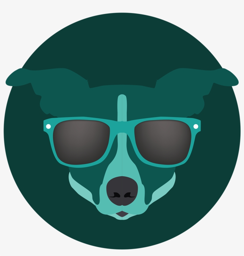 Dog Colored Cute - Illustration, transparent png