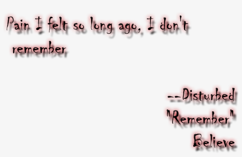 I Don't Remember, transparent png