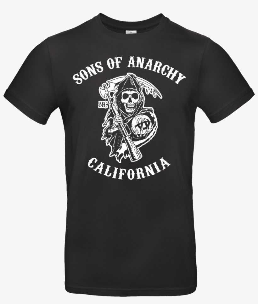 3dsupply Original Sons Of Anarchy T-shirt B&c Exact, transparent png