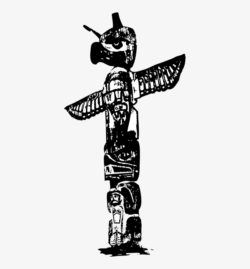 This Graphics Is Totems About Art, Eskimos, Externalsource, - Totem Pole Png, transparent png