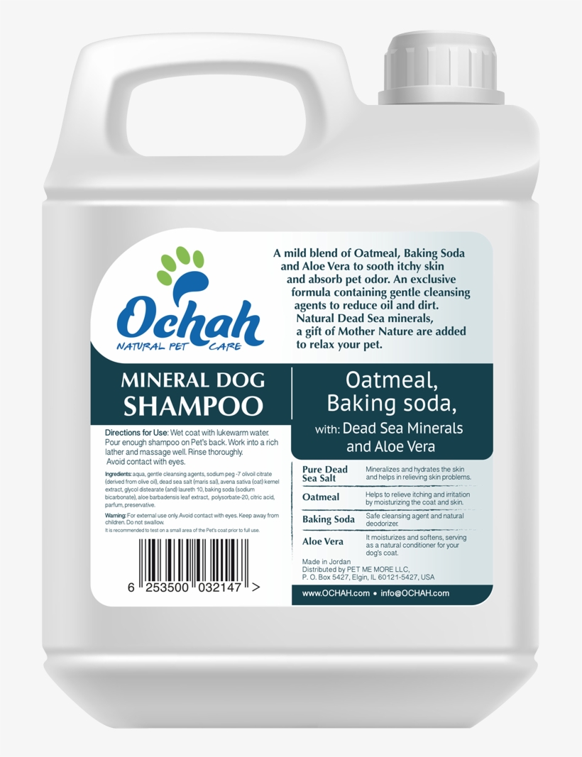 Natural Mineral Pet Shampoo - Ochah Mineral Mud Scrub With Honey And Milk (14 Oz), transparent png