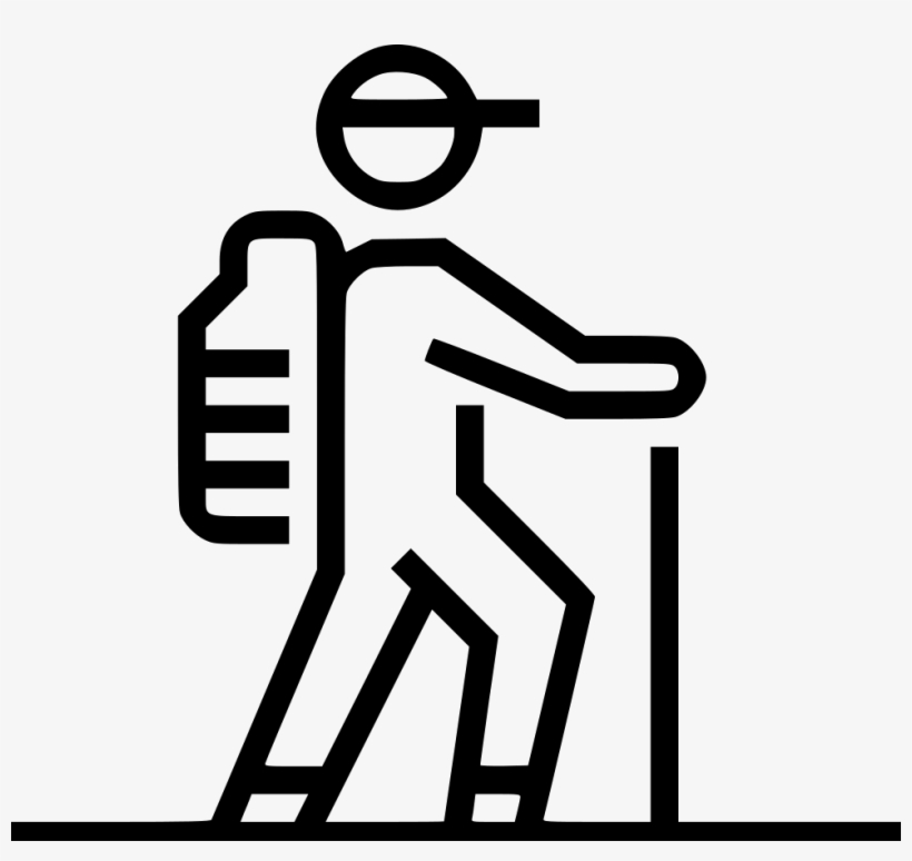 Hiker On Trail Comments - Hiker Icon, transparent png