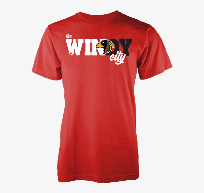 Windy City - Vans Red T Shirt, transparent png