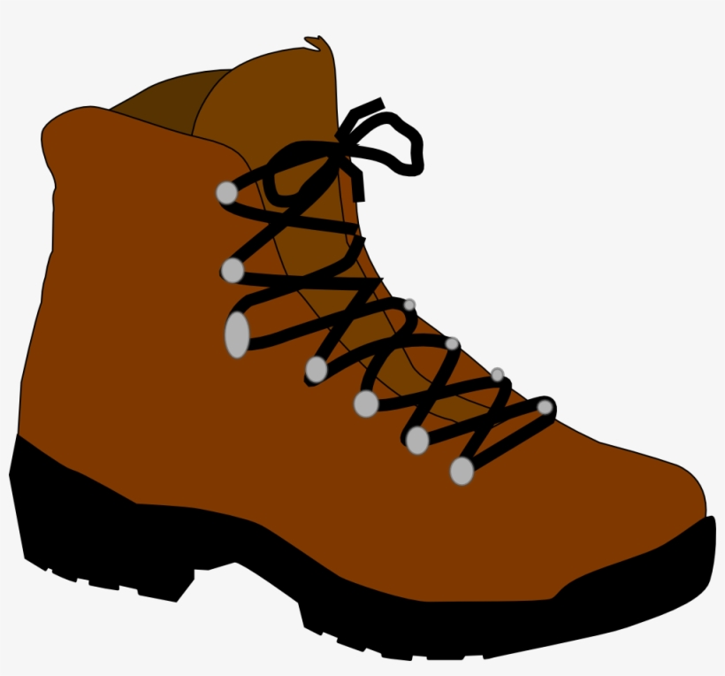 Hiker Cliparts Transparent - Boot Clipart, transparent png