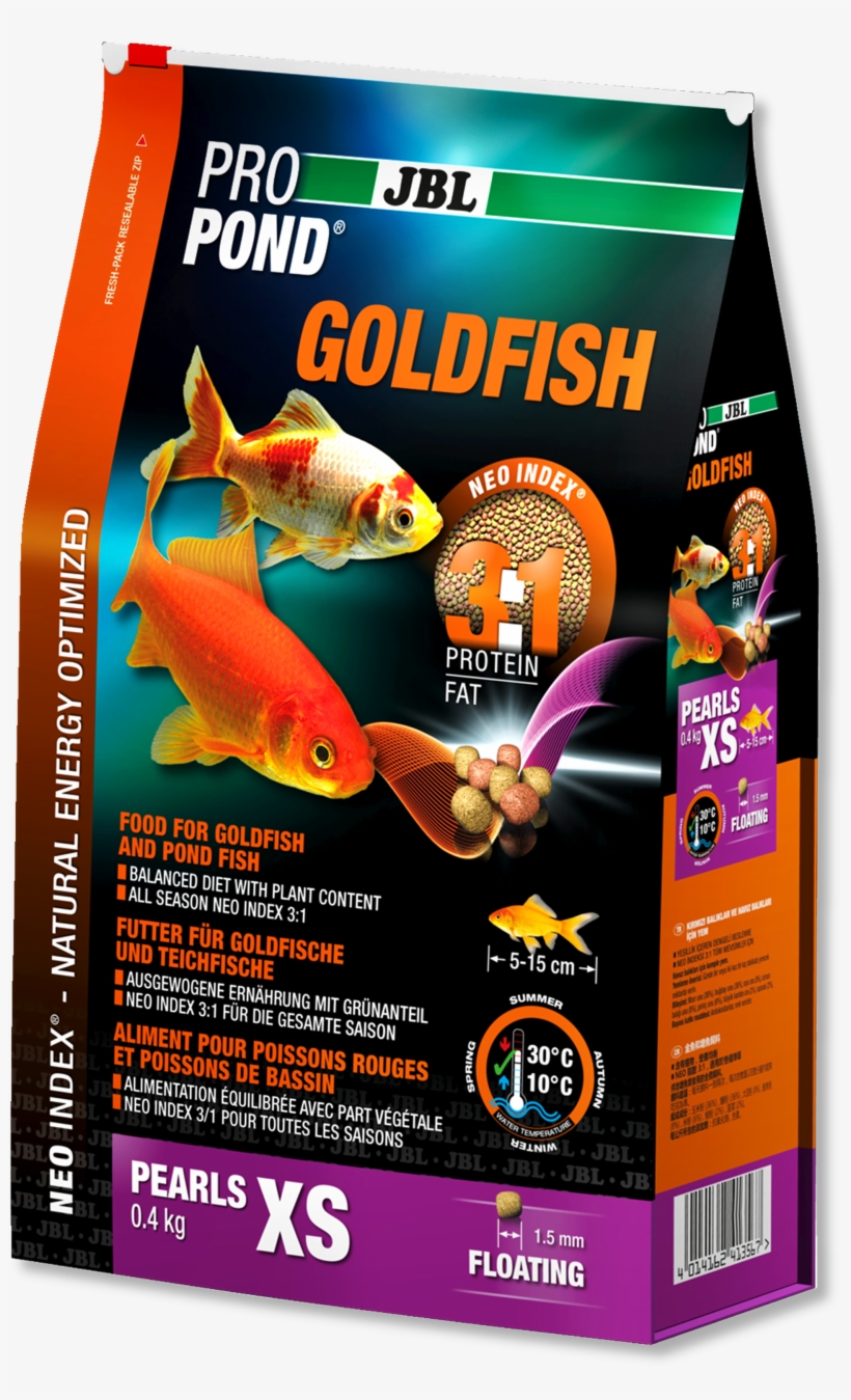 <img H137/72667 " Alt=""> - Jbl Propond Goldfish Medium 0.4kg, transparent png