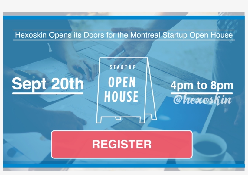 Hexoskin Opens Its Doors For The Montreal Startup Open - Hexoskin, transparent png