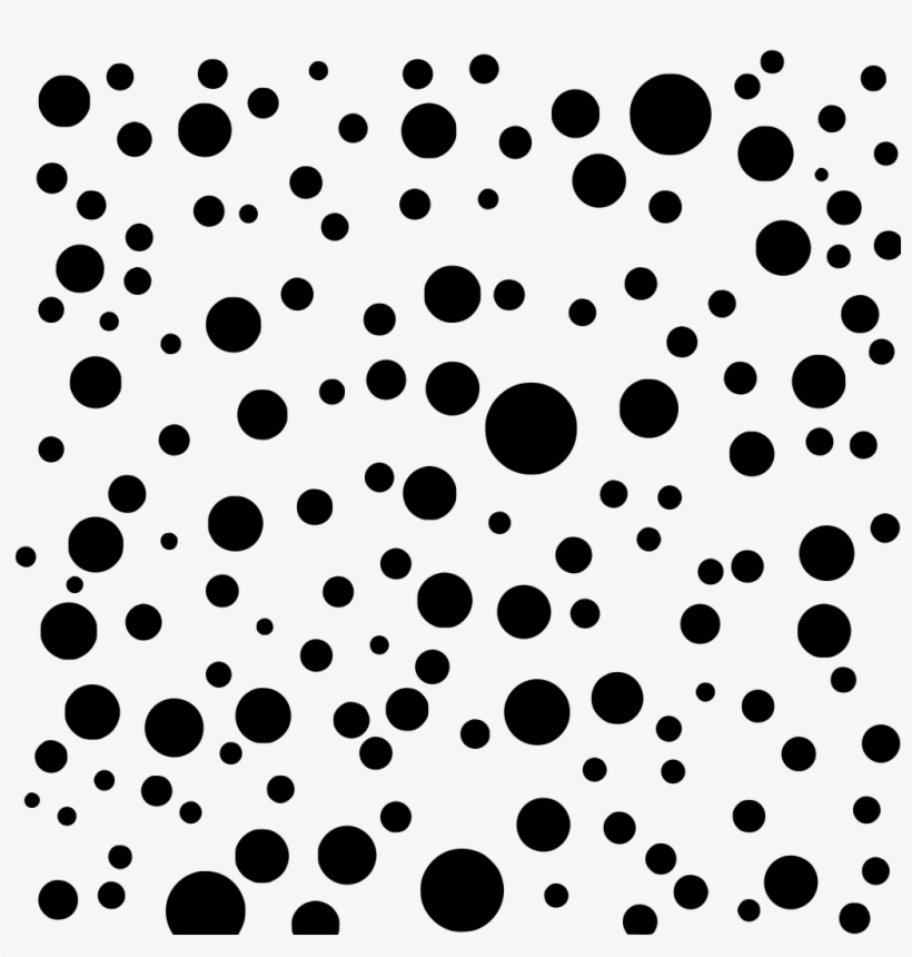 Svg Transparent Patterns Dots Circles Images Free Image - Orange Red And Indigo Polka Dots: Journal Log Doodle, transparent png