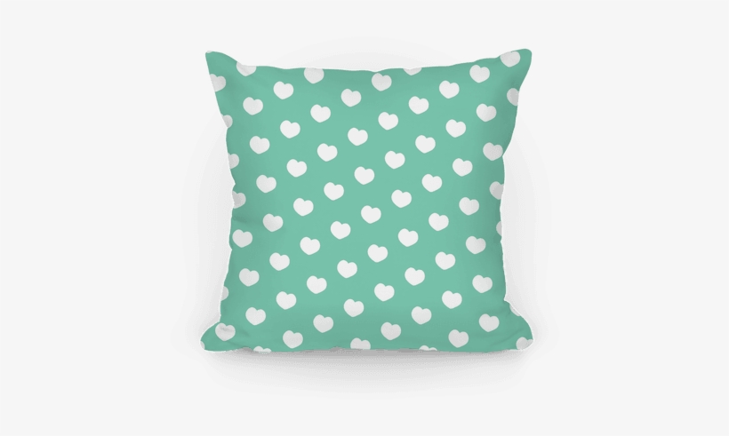 Green Polka Dot Hearts - Patchwork, transparent png