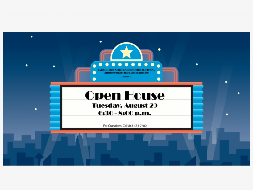 Open House - Illustration, transparent png