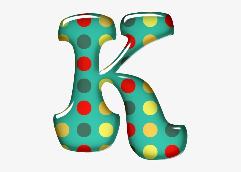 Image Result For Transparent Alphabet Polka Dot Letters - Letter, transparent png