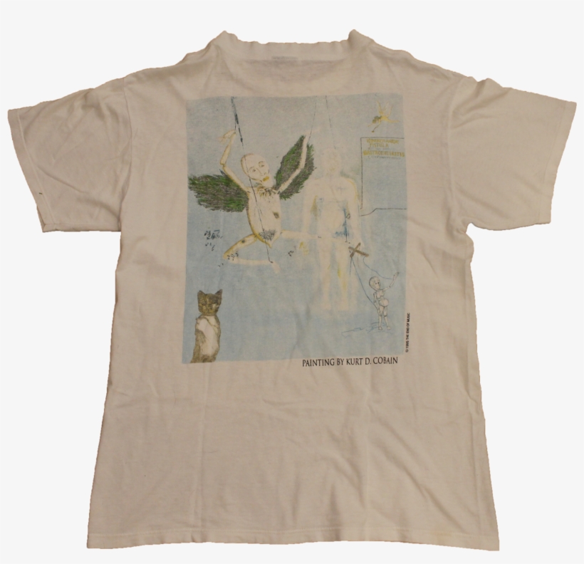 Kurt Cobain 1994 Portrait Memorial Large - Kurt Cobain, transparent png