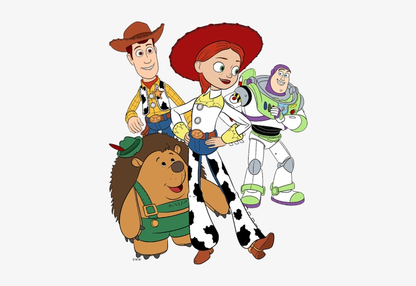 Buzz Lightyear And Woody Png - Toy Story, transparent png
