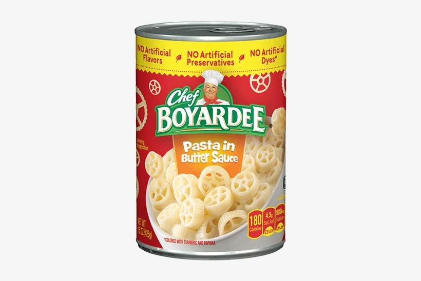 Chef Boyardee Butter Noodles, transparent png
