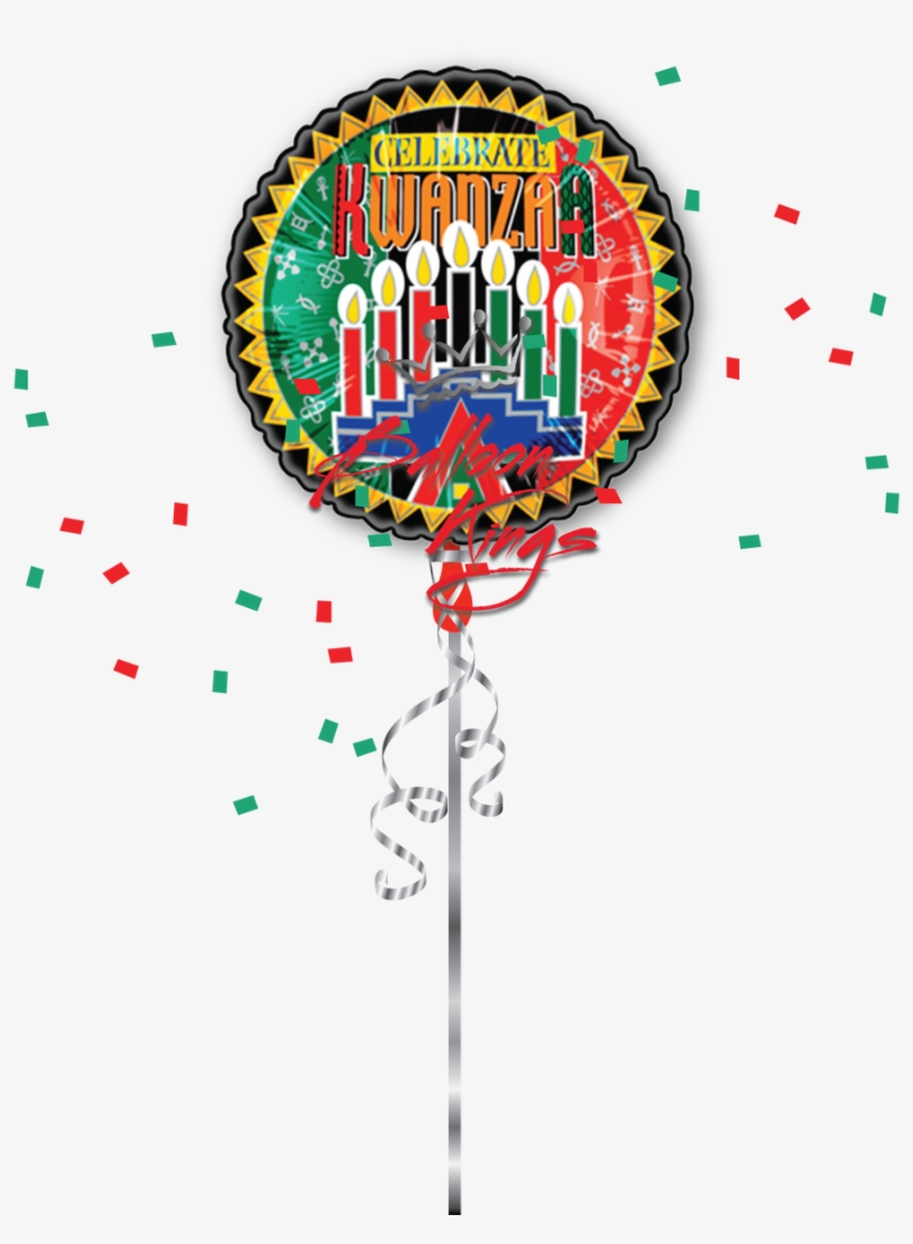 Celebrate Kwanzaa - 18" Celebrate Kwanza - Mylar Balloons Foil, transparent png