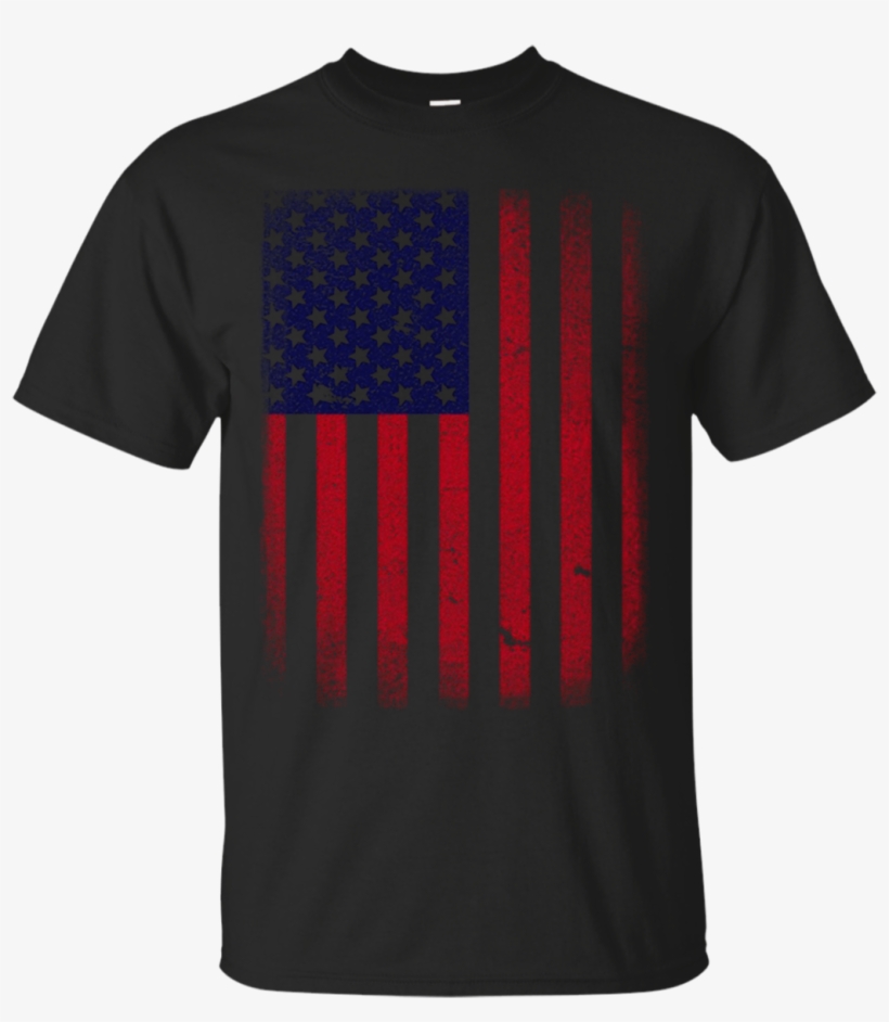 Usa Flag T-shirt 4th July 4 Red White Blue Stars - One Piece Burger King Shirt, transparent png