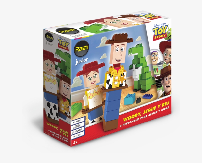 Rasti Junior Toy Story Woody, Jessie Y Rex - Toy Story 3, transparent png