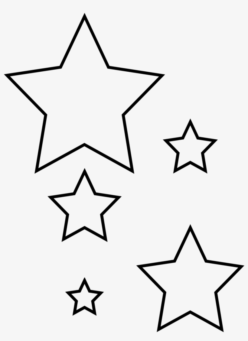 Revisited Star Cut Out Printable Template Red White Star Png Cut Out 