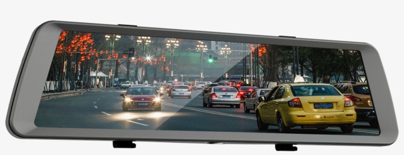10 Inch Car Dvr Mirror Android - Digital Video Recorder, transparent png