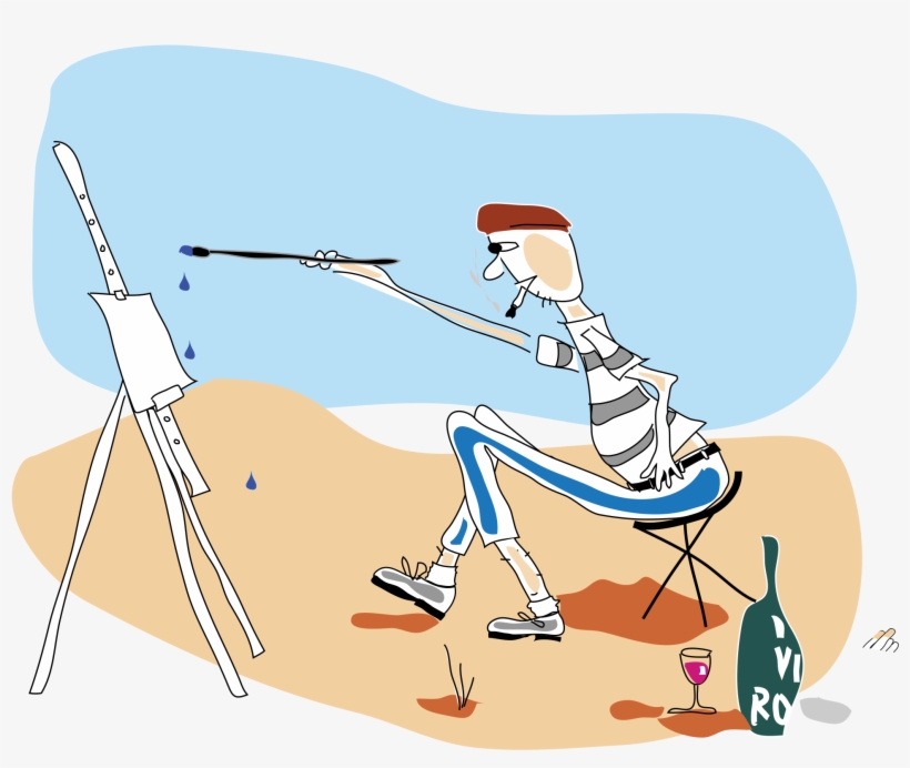 Open - Artist Clip Art, transparent png