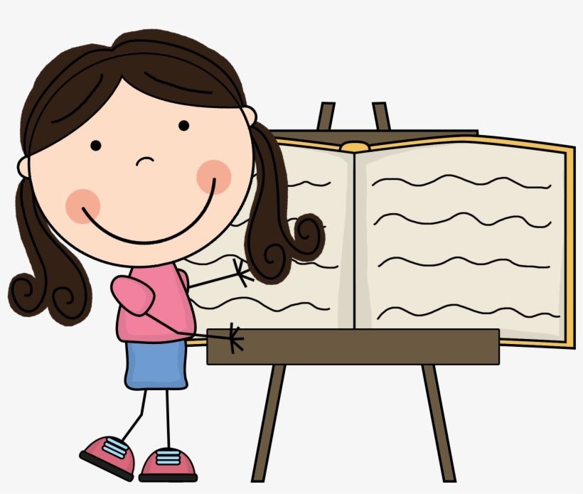 Book On Easel - Presentation Clipart, transparent png