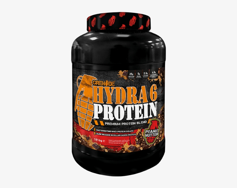 Hydra 6® - Protein Grenade Hydra 6, transparent png