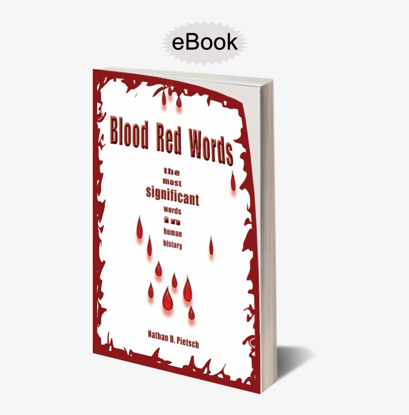 Blood Red Words - Poster, transparent png