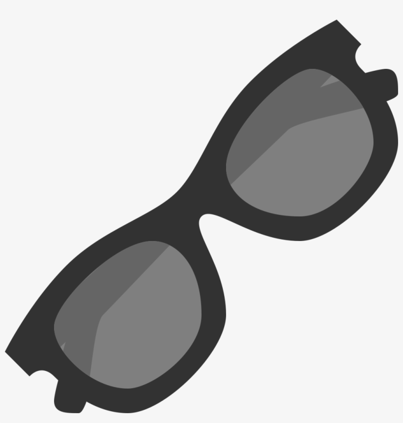 Download Svg Download Png - Flat Sunglasses Icon, transparent png