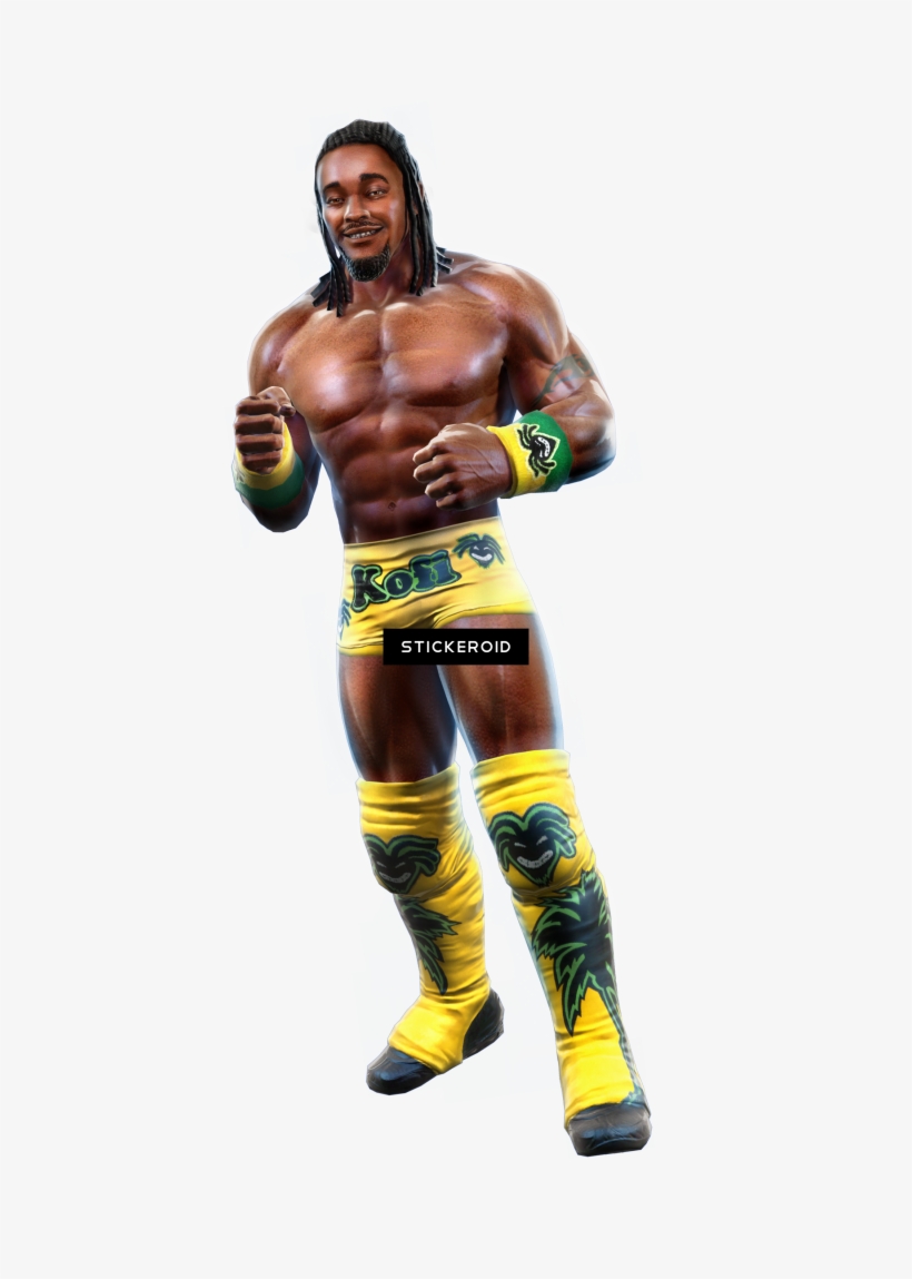 Kofi Kingston Wrestler Wwe - Wrestler, transparent png