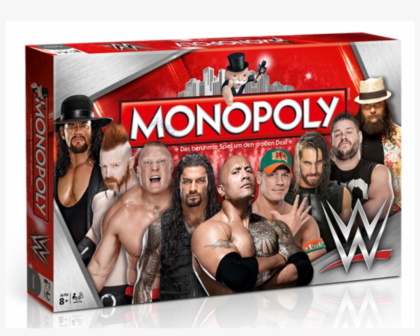 Monopoly *wwe Wrestling* - Wwe Monopoly Uk, transparent png