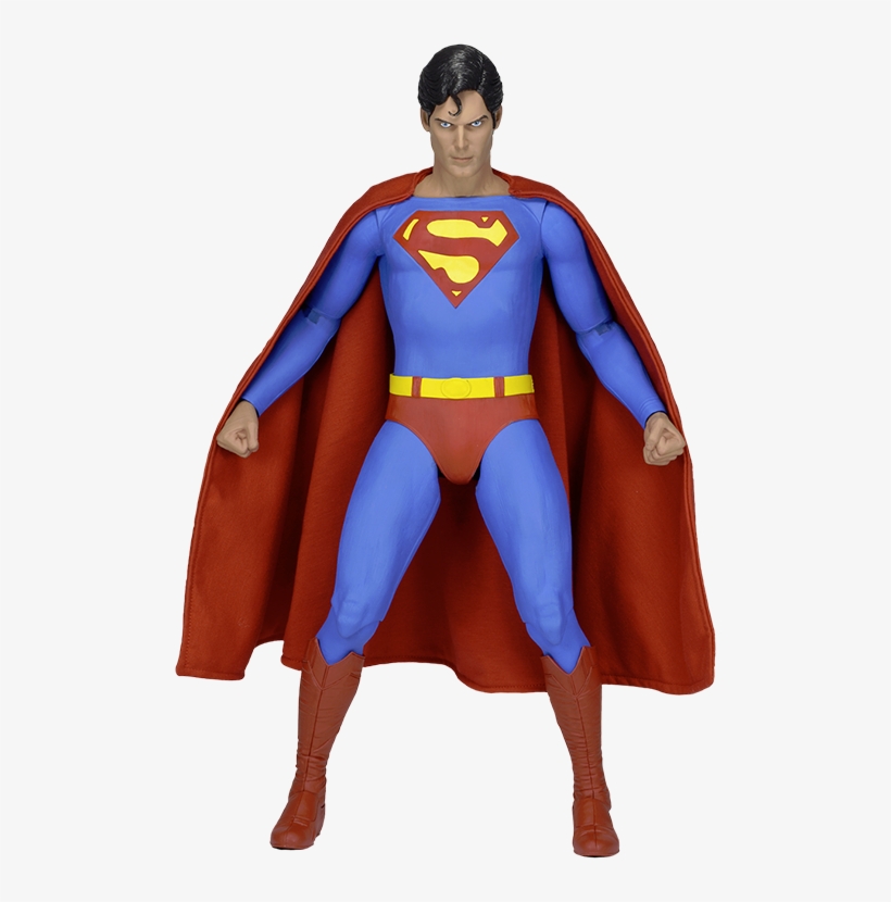 Christopher Reeve Superman 1/4th Scale Action Figure - Neca Superman Reeve, transparent png