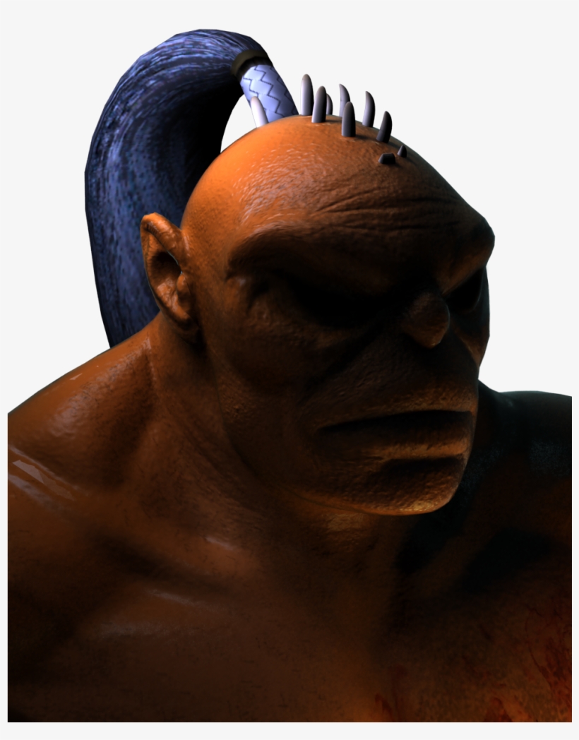 A Crack At Goro's Character Portrait, Here You Go - Human, transparent png