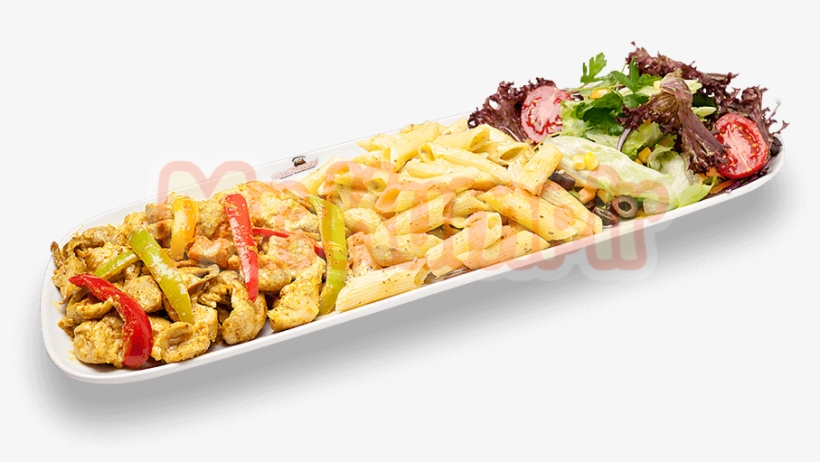 Curry Chicken Mrkumpir® Dish - Tavuk Makarna Salata Menü, transparent png