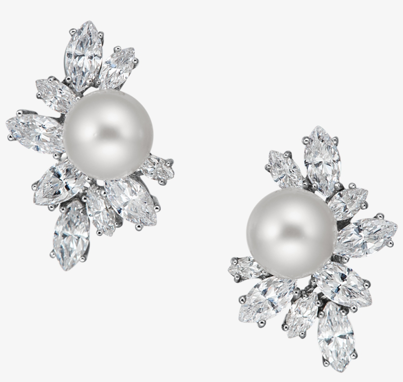 Annabelle Statement Ciro Pearl Earrings - Earrings, transparent png