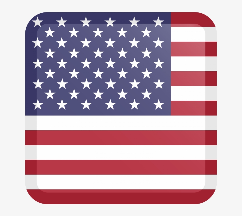 The United States Flag - Border Between France And Spain, transparent png