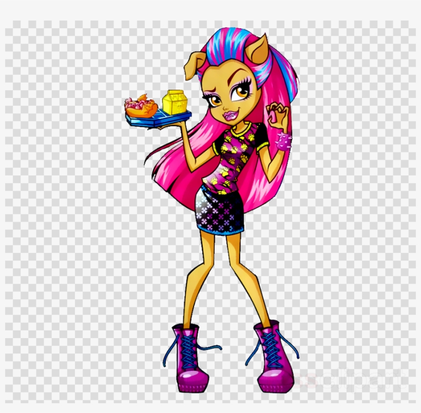 Monster High Howleen Wolf Creepateria Clipart Monster - Monster High Howleen Wolf Creepateria, transparent png
