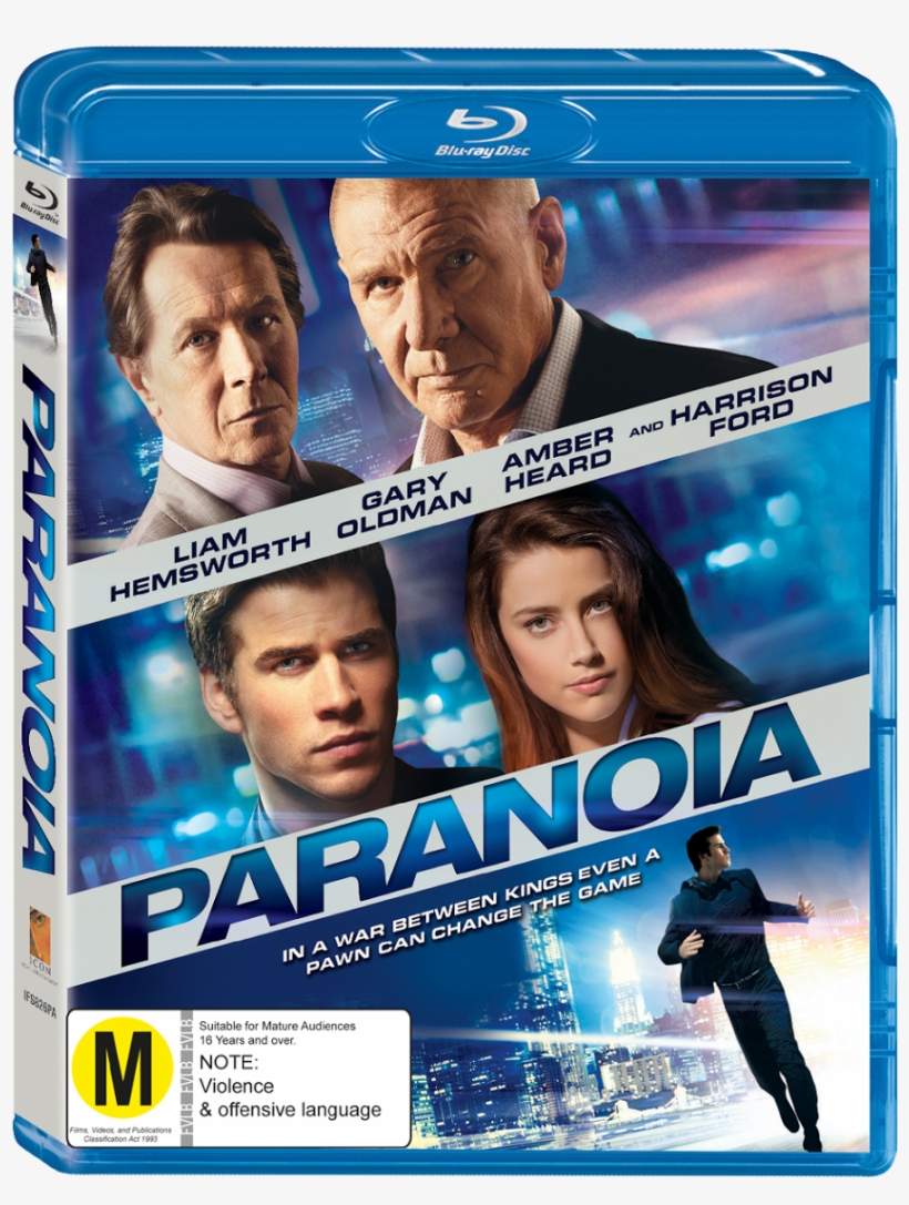 It Lacks Any Real Thrills Or Suspense Whatsoever, Resulting - Paranoia Starring Liam Hemsworth (dvd), transparent png