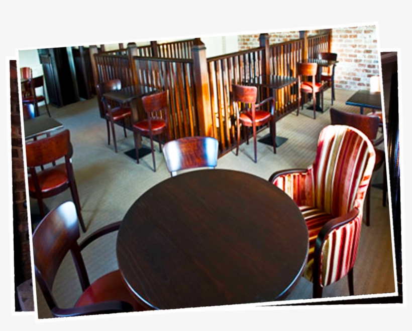 The Brown Bear Bar Wooden Railings - Chair, transparent png