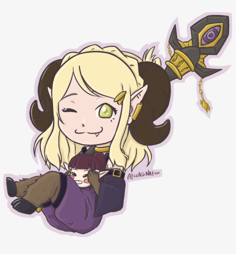 Happy Birthday Mari Of Course I Drew My Little Demon - Cartoon, transparent png