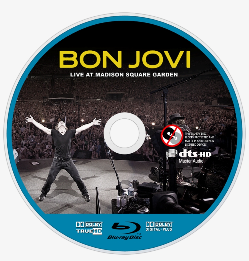 Live At Madison Square Garden Bluray Disc Image - Bon Jovi - Live At Madison Square Garden [regio Free, transparent png