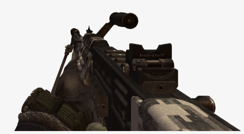 L86 Lsw Digital Mw2 - Ump 45 Red Tiger, transparent png