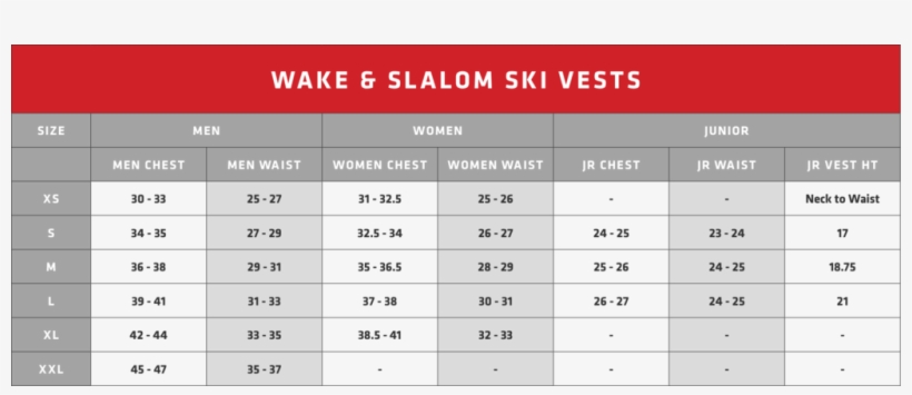 Wake & Slalom Ski Vest - Vest, transparent png