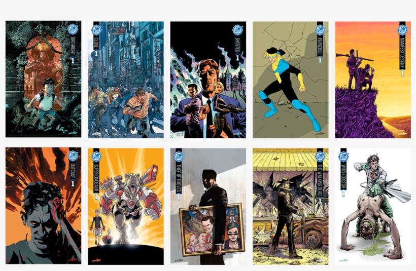 Sdcc Is Almost Here Skybound Exclusives - Skybound 5th Anniversary Box Set, transparent png