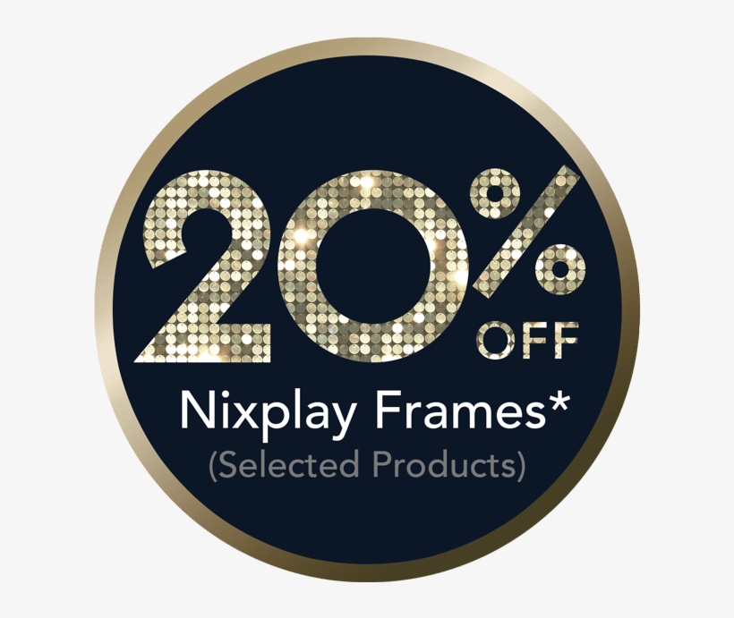Nixplay New Year Sale Badge - Picture Frame, transparent png